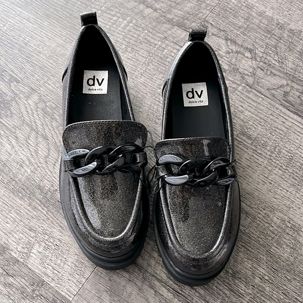 Dolce Vita Black Delanie Loafers